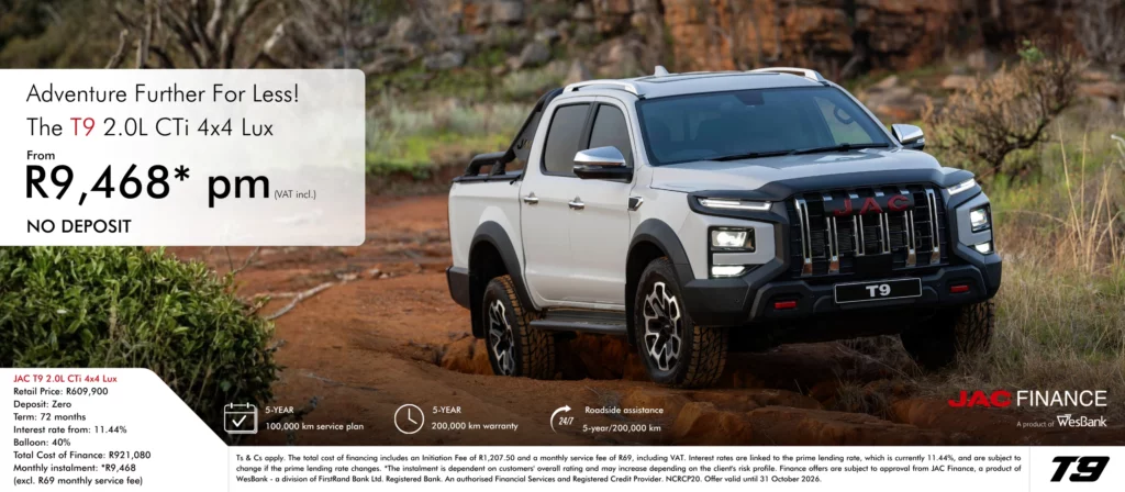 JAC T9 4x4 Lux